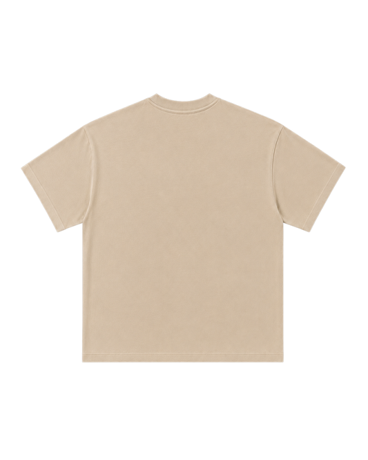 BEIGE OVERSIZED T-SHIRT