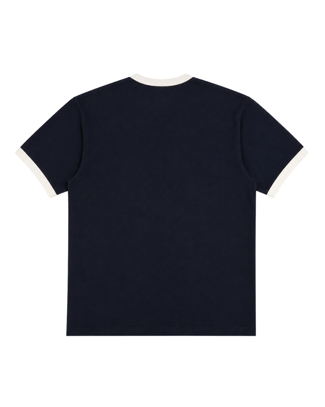 NAVY & CREAM RINGER TEE