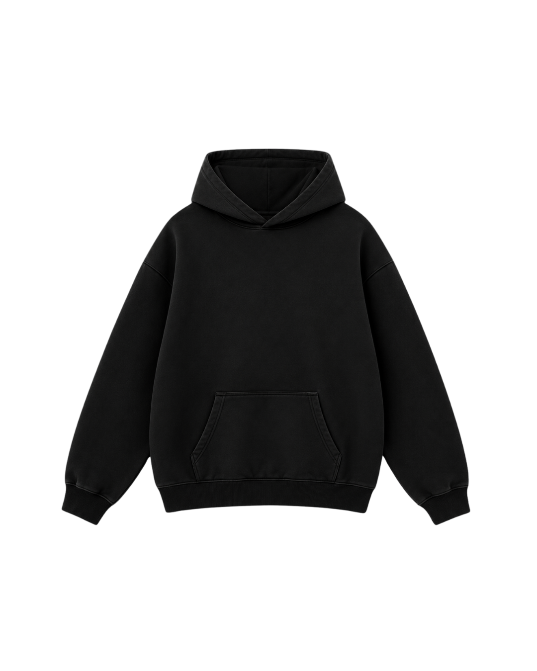 BLACK HEAVYWEIGHT HOODIE
