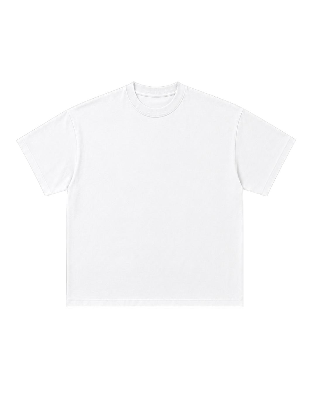 WHITE OVERSIZED T-SHIRT