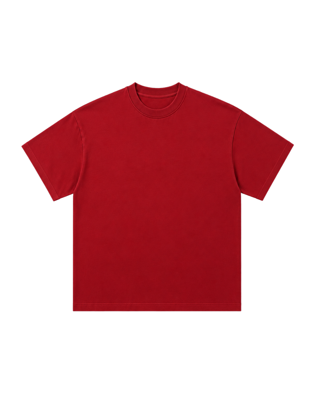 RED OVERSIZED T-SHIRT