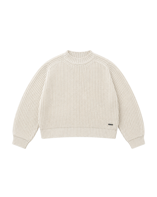 OFF WHITE KNIT SWEATER
