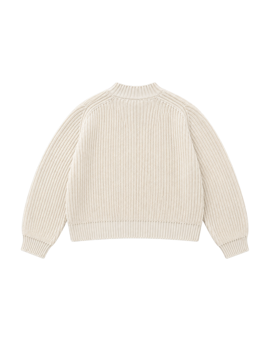 OFF WHITE KNIT SWEATER
