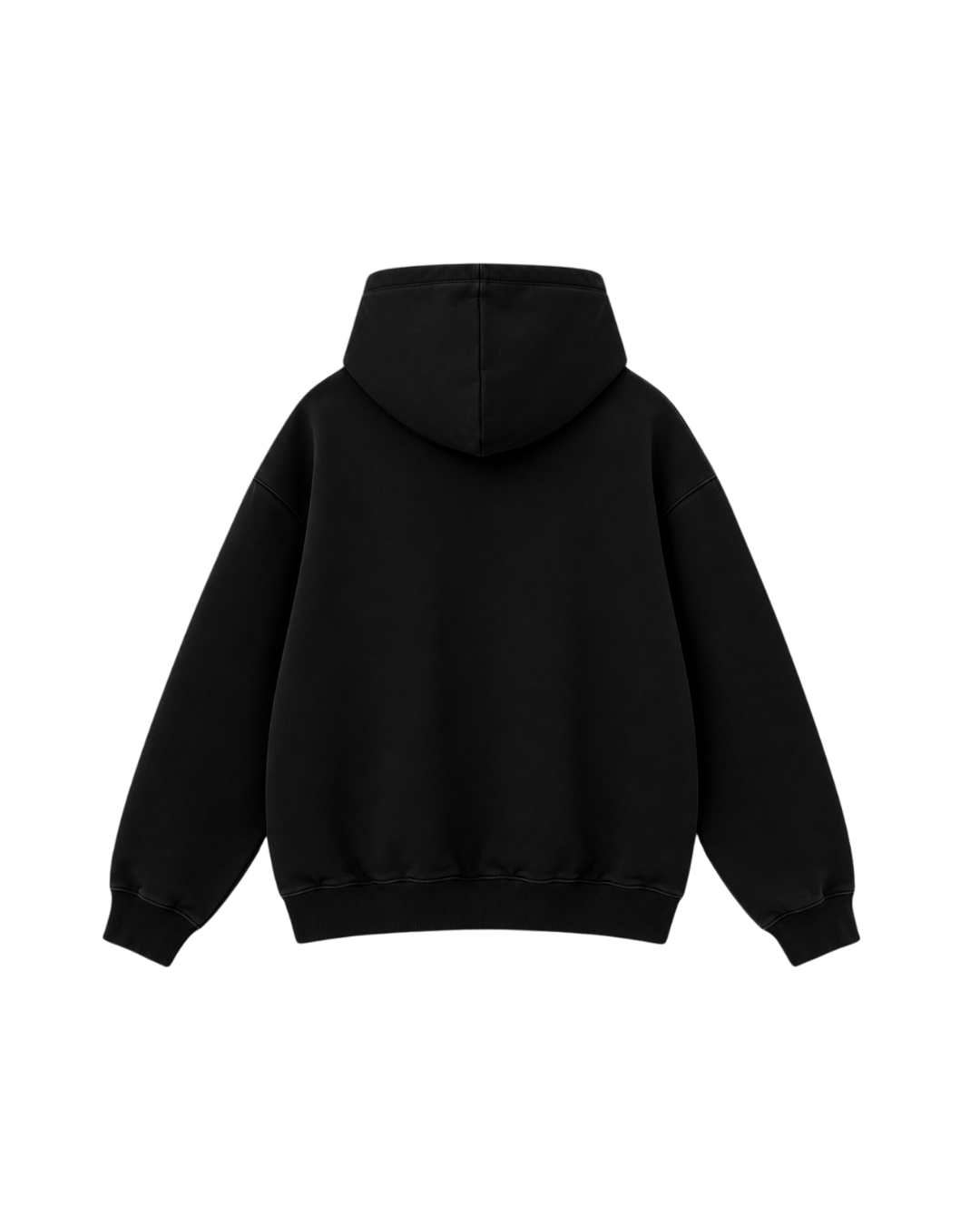 BLACK HEAVYWEIGHT HOODIE