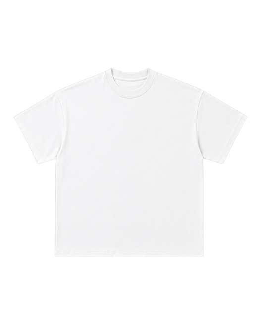 WHITE OVERSIZED T-SHIRT