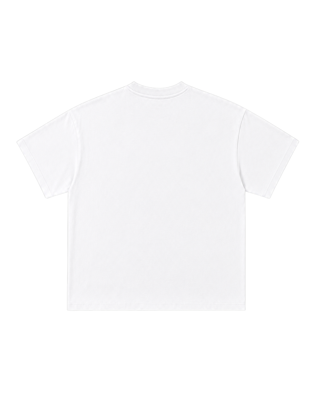 WHITE OVERSIZED T-SHIRT
