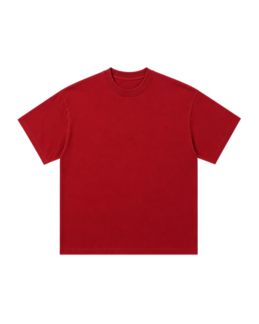 RED OVERSIZED T-SHIRT